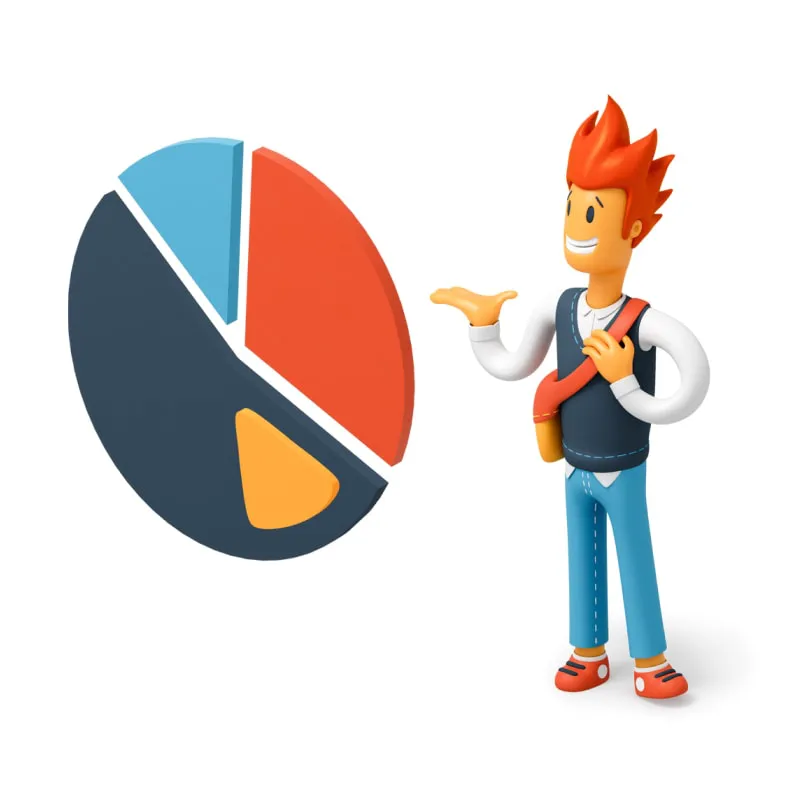 Model in 3D Flame style